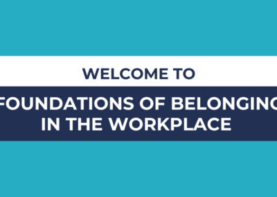 Foundations of Belonging